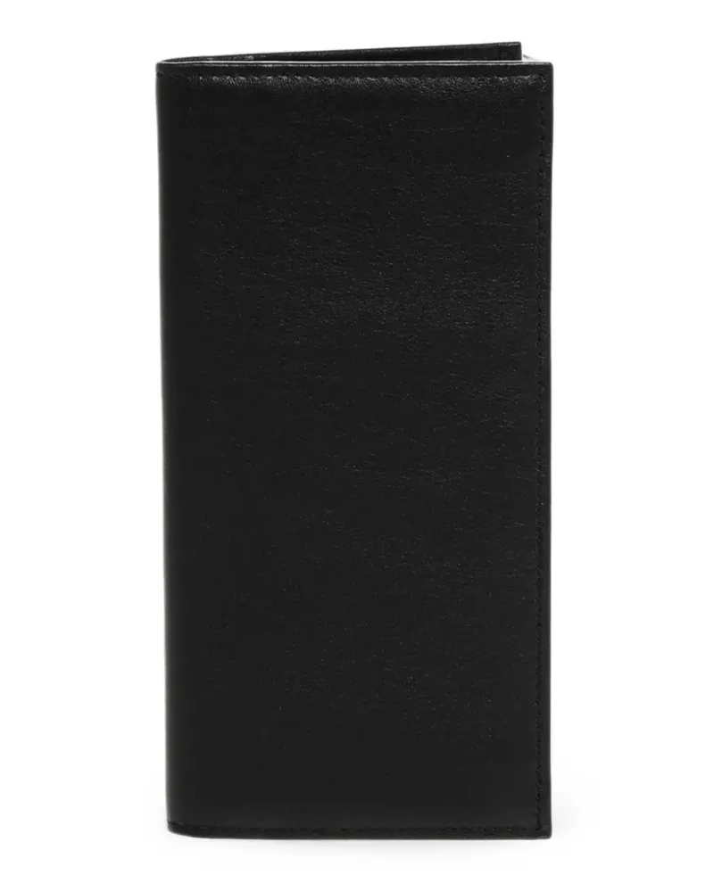 Corneliani Portemonnaie mit Klappe - Schwarz Schwarz