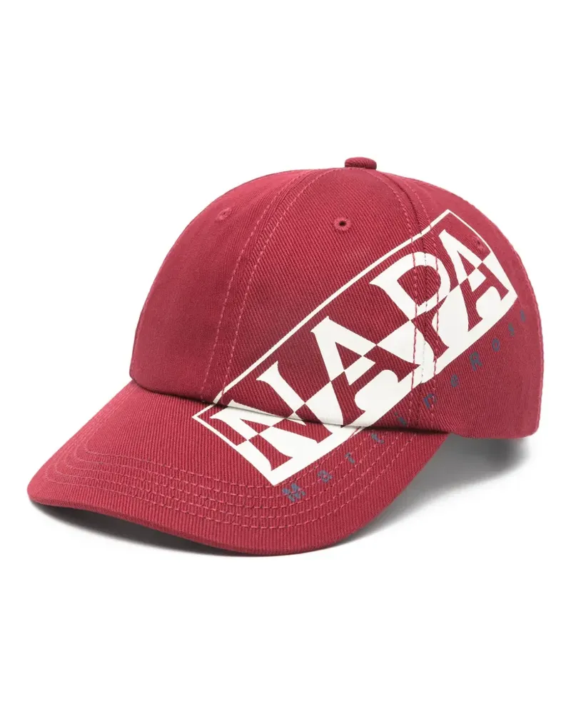 Martine Rose logo-print baseball cap - Rot Rot