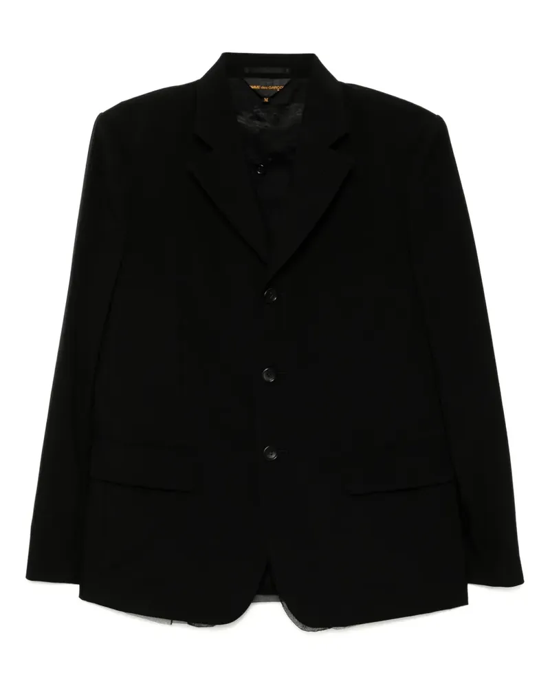 Comme des Garçons Klassisches Sakko - Schwarz Schwarz