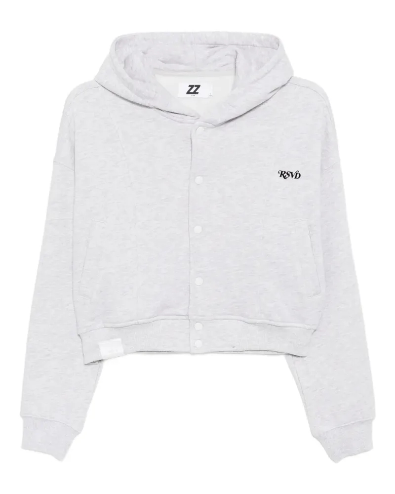 Izzue Geknöpfte Bomberjacke - Grau Grau