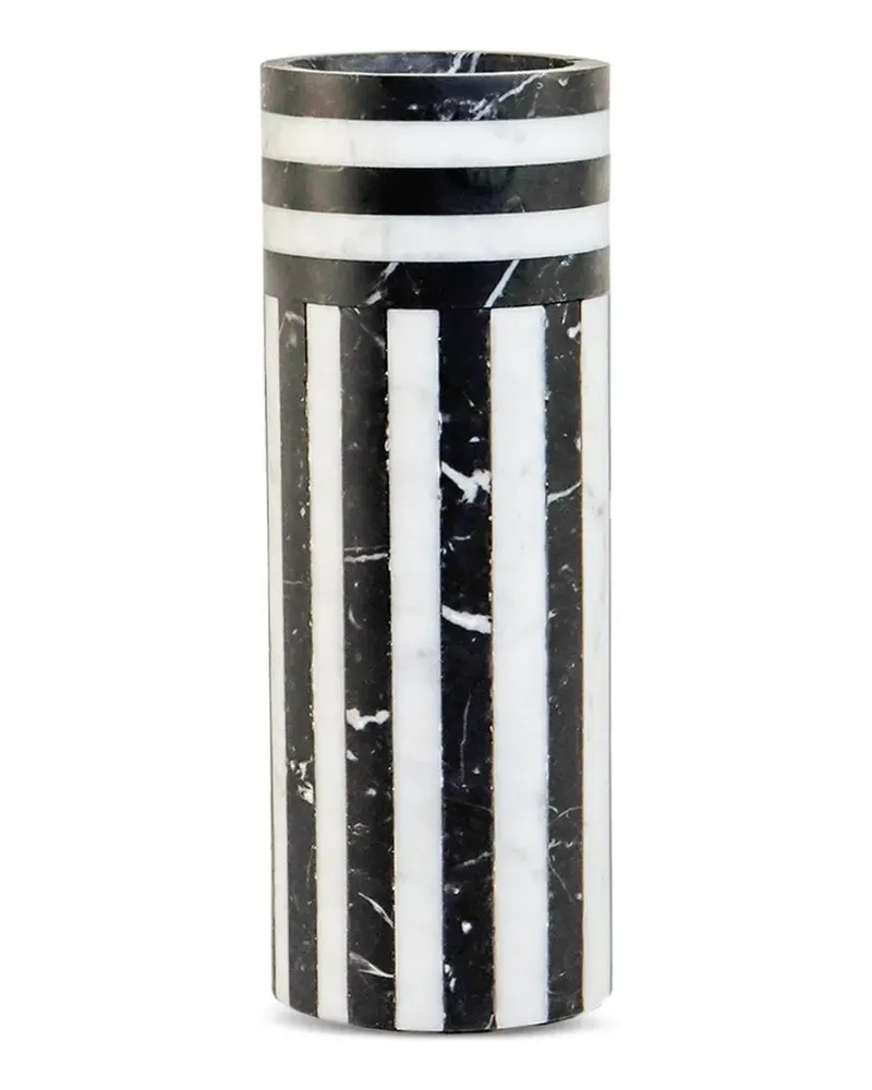 Editions Milano Kleine Bloom Vase 20cm - Schwarz Schwarz