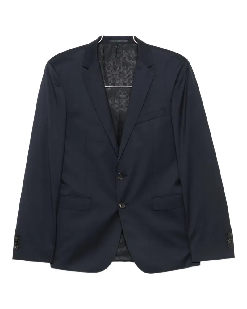 HUGO BOSS single-breasted wool suit - Blau Blau