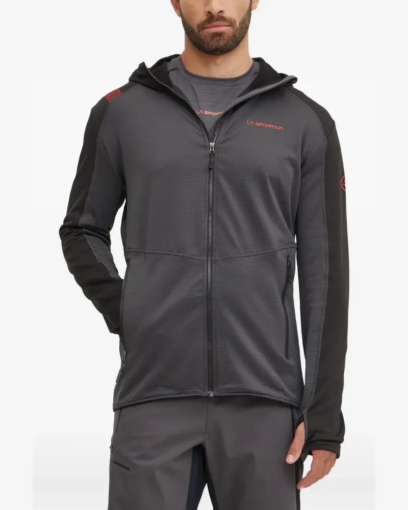 La Sportiva zip-up hoodie - Grau Grau