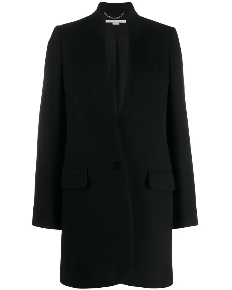 Stella McCartney Bryce' Mantel - Schwarz Schwarz