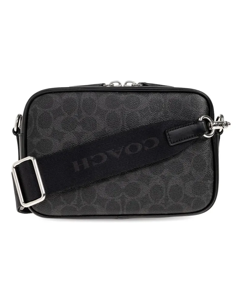 Coach Charter pattern strap tote bag - Grau Grau