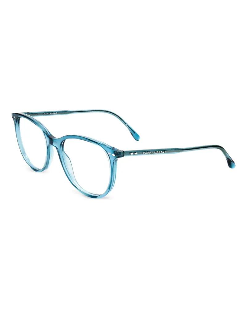 Isabel Marant Brille mit rundem Gestell - Blau Blau