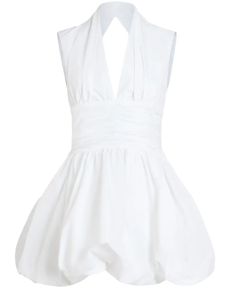 Patou Rückenfreies Bubble-Minikleid - Weiß Weiß