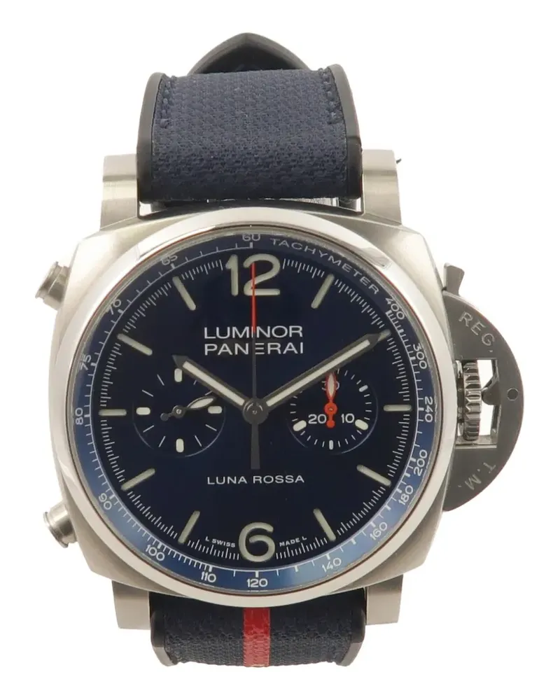 OFFICINE PANERAI 2022 Luminor Chrono Luna Rossa 44mm watch - Blau Blau