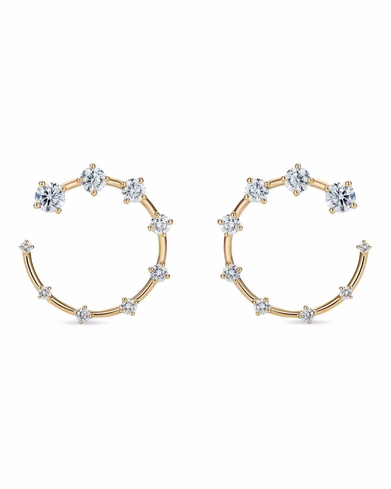 Fernando Jorge 18kt Gelbgoldohrringe mit Diamanten Gold
