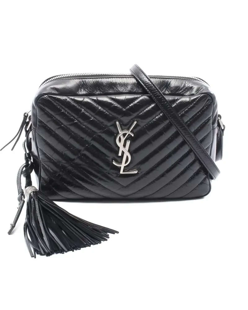 Saint Laurent Lou Umhängetasche - Schwarz Schwarz