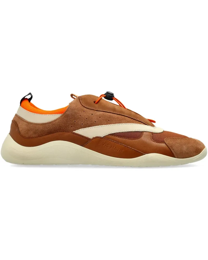 Vic Matié Sneakers aus Leder - Braun Braun