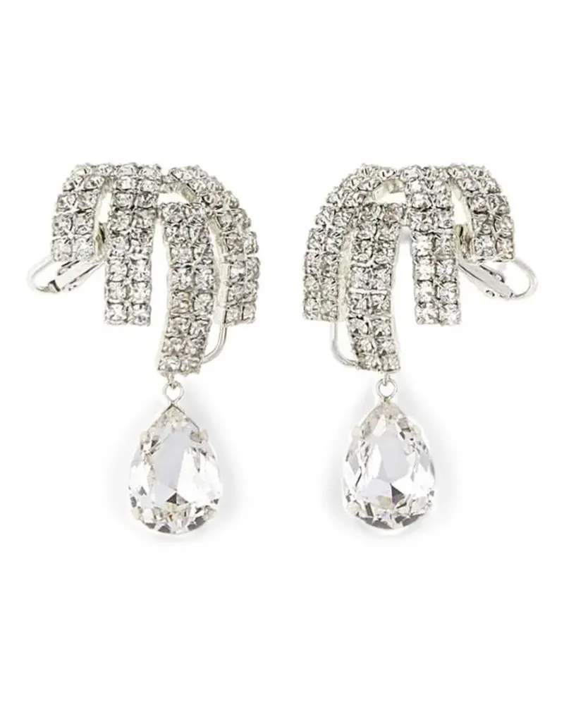 Magda Butrym crystal-embellished drop earrings - Silber Silber