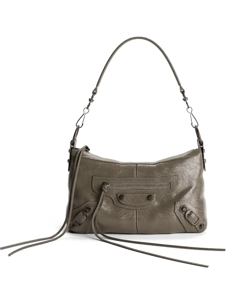 Balenciaga mini Le City Moto shoulder bag - Grün Grün