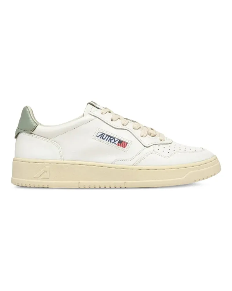 AUTRY Perforierte Medalist Sneakers - Weiß Weiß