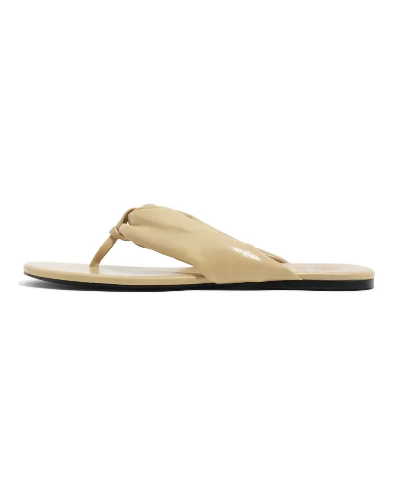 BIMBA Y LOLA knotted-strap leather sandals - Nude Nude