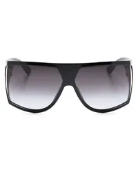 Dsquared2 Hype Sonnenbrille mit Shield-Gestell Schwarz