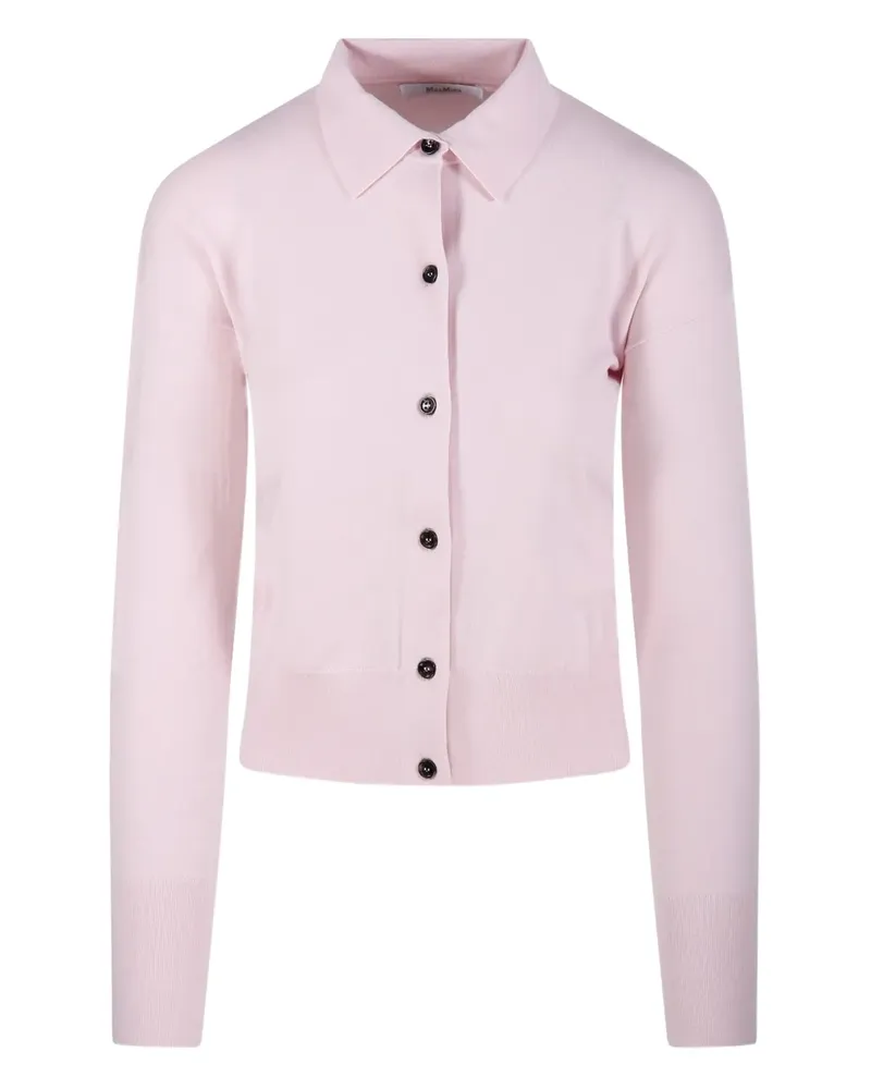Max Mara Geknöpfter Mxmmedeola Cardigan - Rosa Rosa