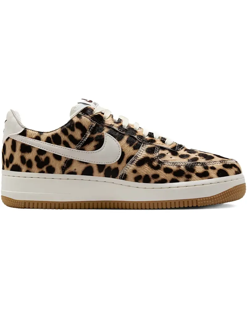 Nike Air Force 1 Sneakers mit Leoparden-Print - Braun Braun