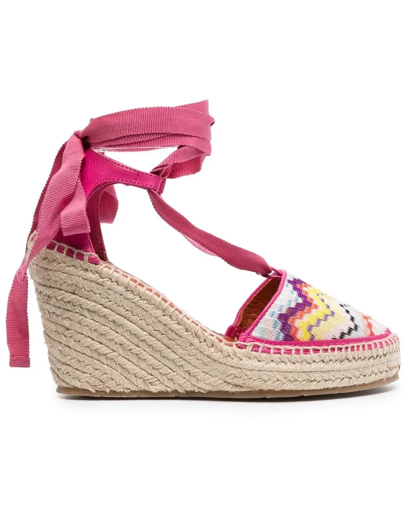 Missoni Gewebte Espadrilles - Rosa Rosa