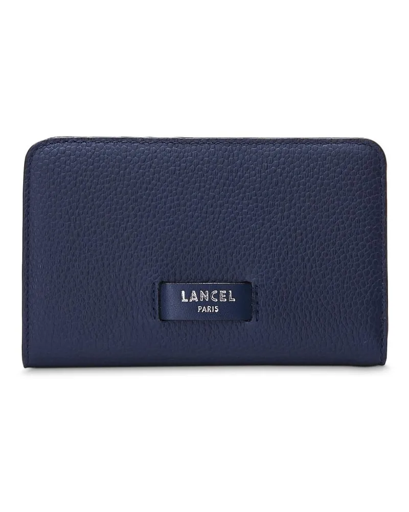 Lancel Portemonnaie mit Logo-Stempel Blau