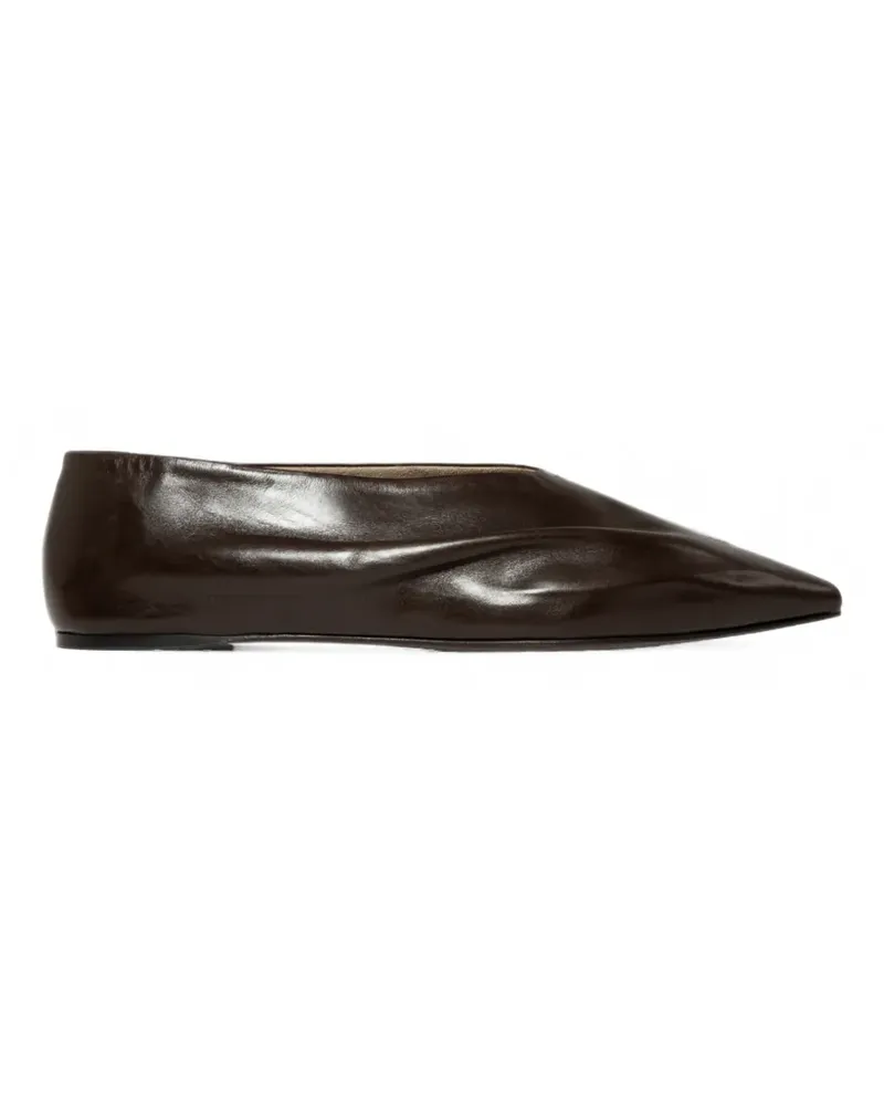 KHAITE Miriam Ballerinas - Braun Braun