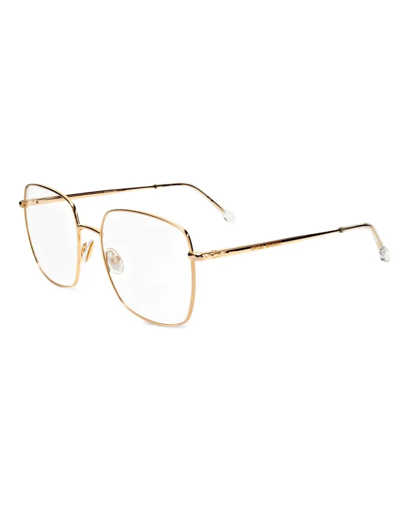 Isabel Marant Brille mit eckigem Gestell - Gold Gold