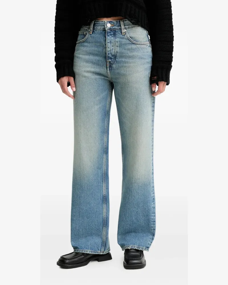 Won Hundred Jeans mit Logo-Patch - Blau Blau