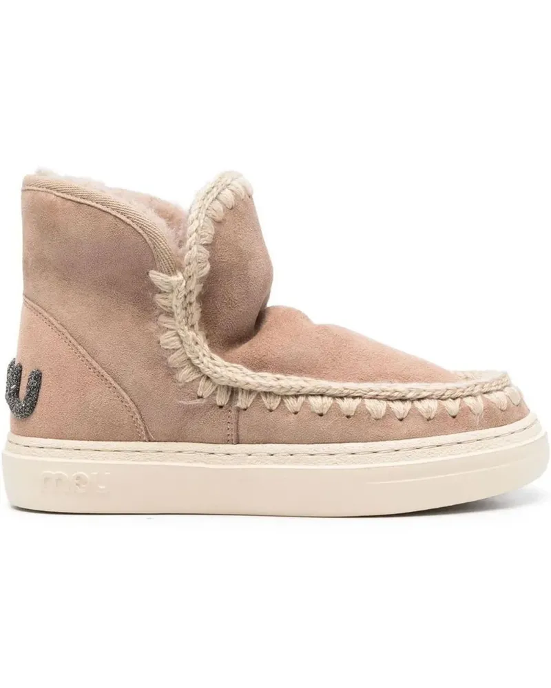 Mou Eskimo' Stiefel - Nude Nude