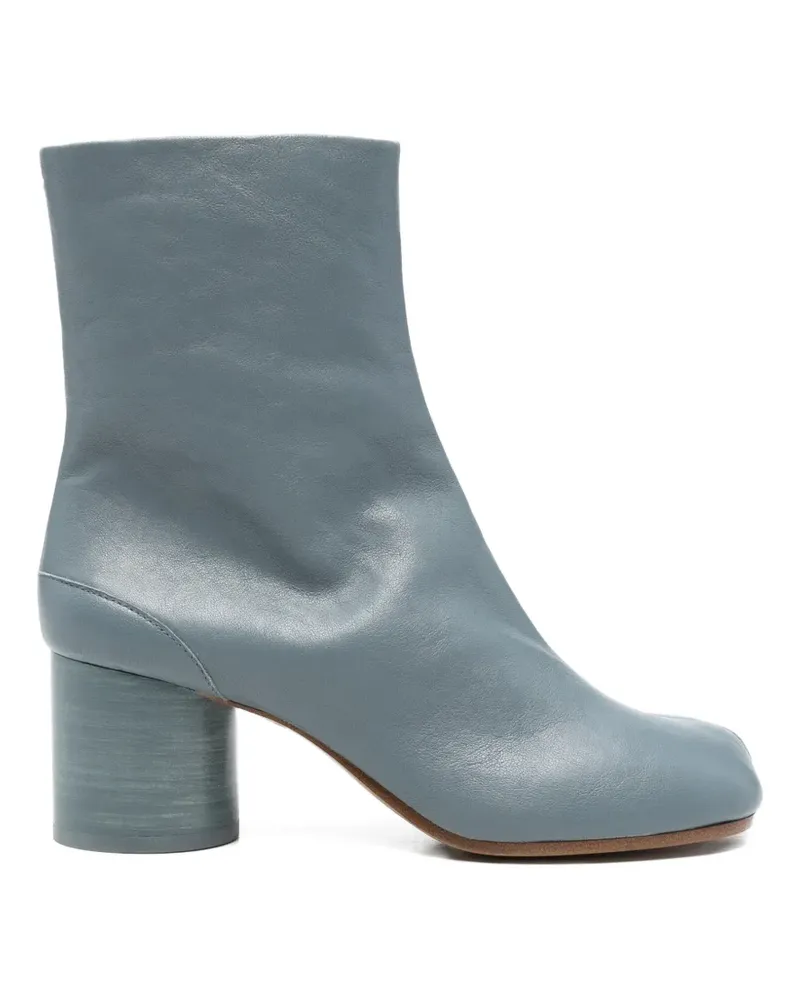 Maison Margiela Tabi leather ankle boots - Blau Blau