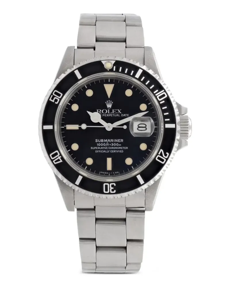 Rolex Submariner Armbanduhr 40mm - Schwarz Schwarz