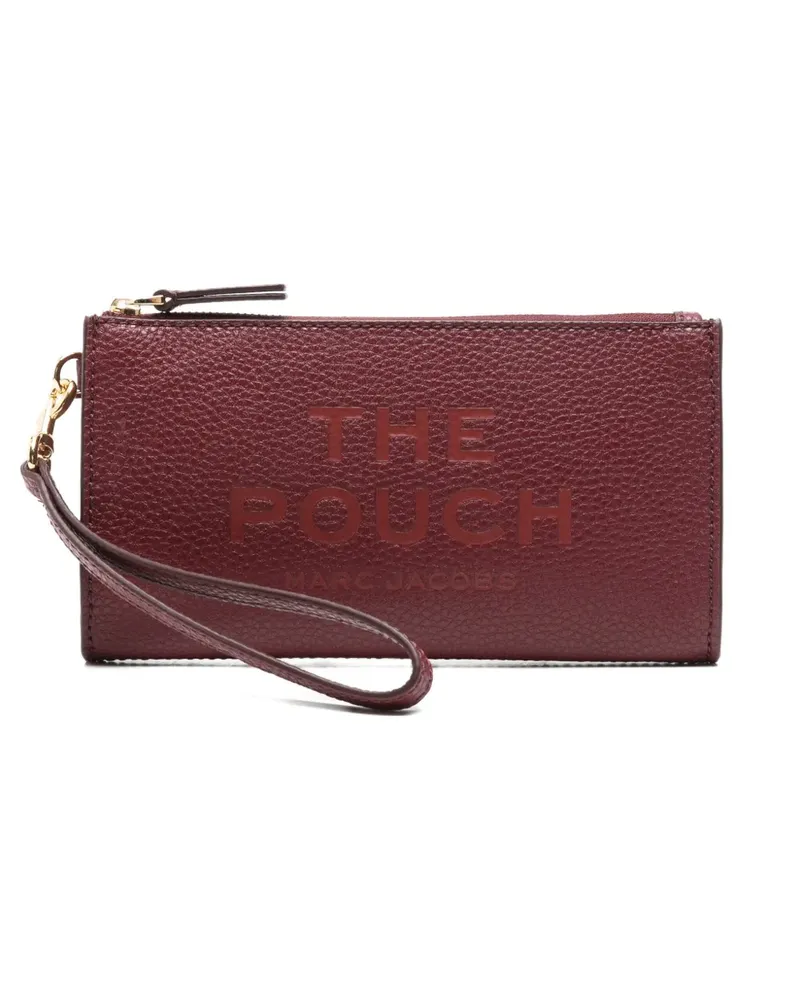 Marc Jacobs embossed zip pouch - Rot Rot