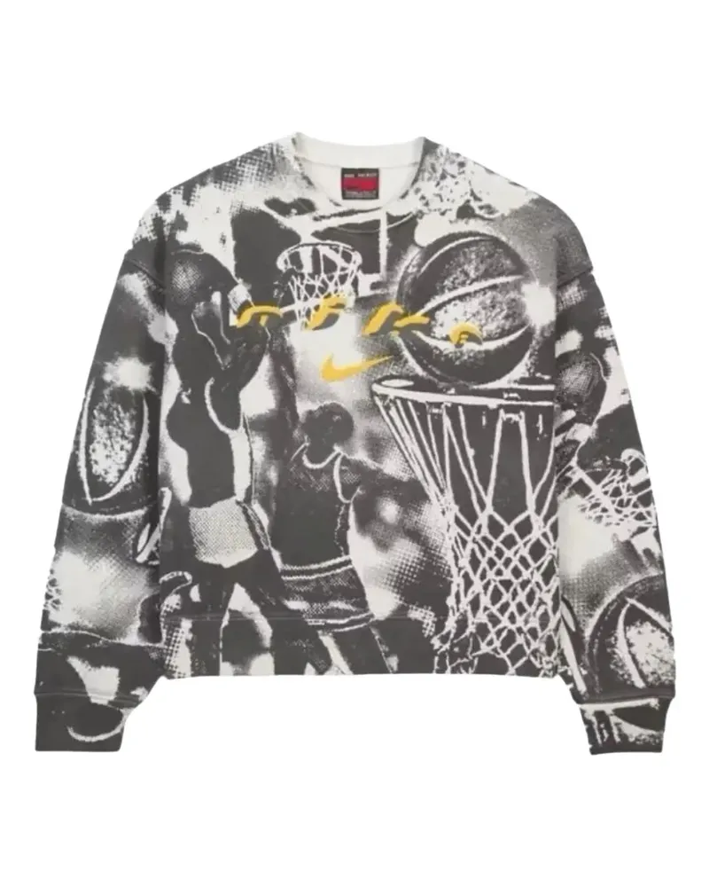 Nike cactus plant flea market crew-neck sweatshirt - Weiß Weiß