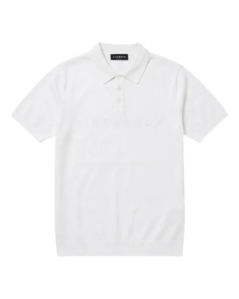 John Richmond Uomo Sehudi Poloshirt - Weiß Weiß