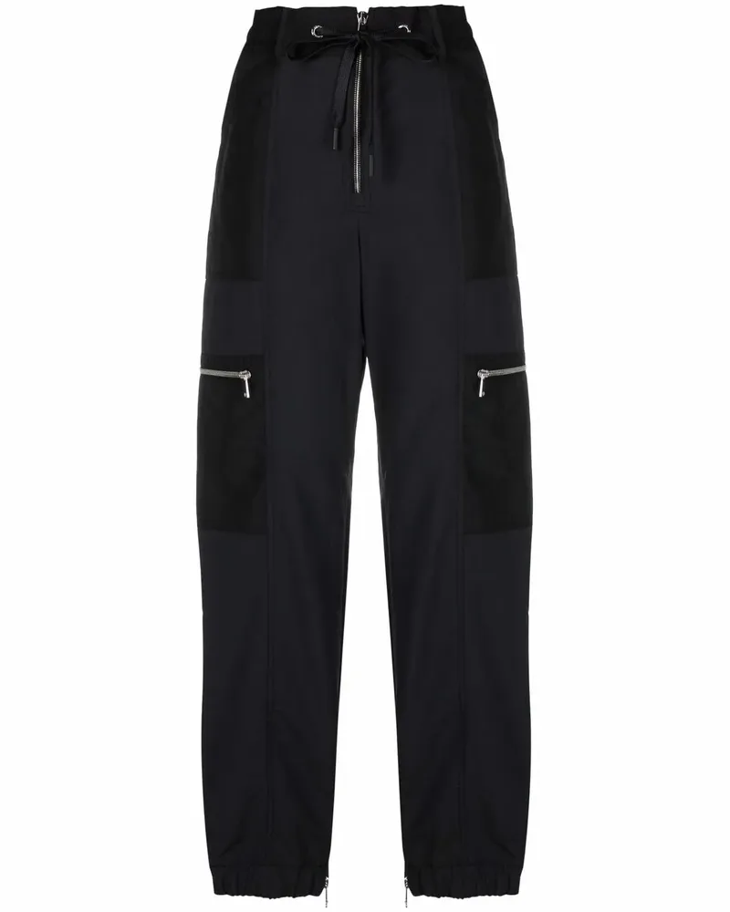 Moncler Hose mit Kordelzug - Schwarz Schwarz