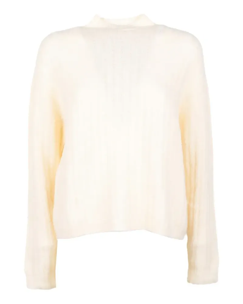 Vicario Cinque ribbed-knit sweater - Nude Nude