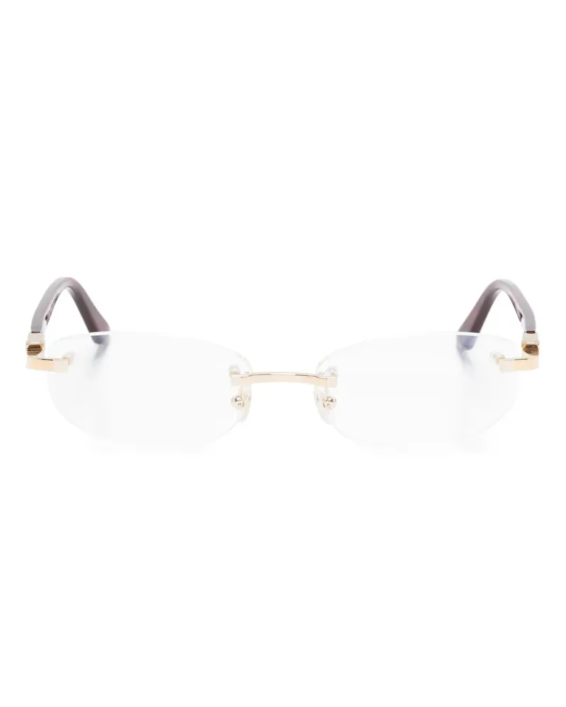 Cartier Signature C de Cartier Brille - Rot Rot