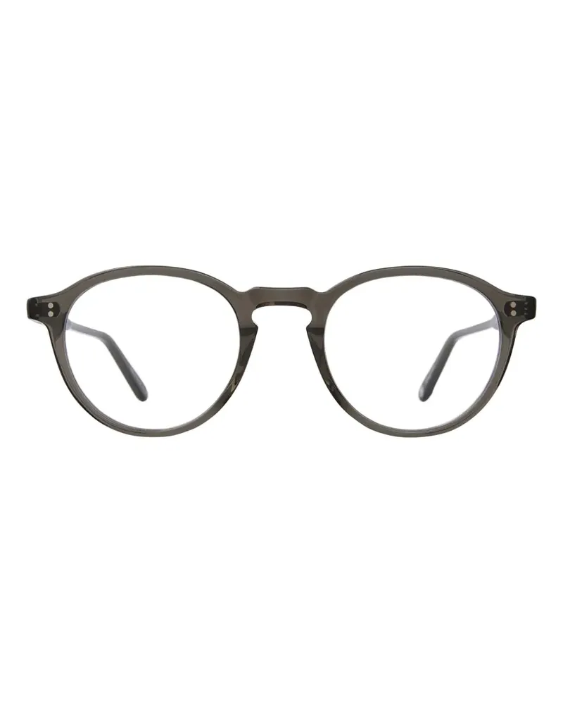 Garrett Leight Stanton round-frame glasses - Grau Grau