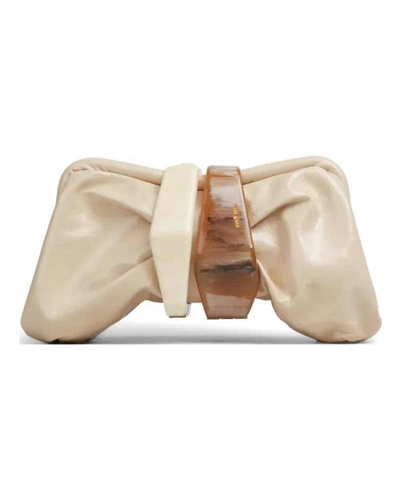 Cult Gaia Julita convertible clutch bag - Nude Nude
