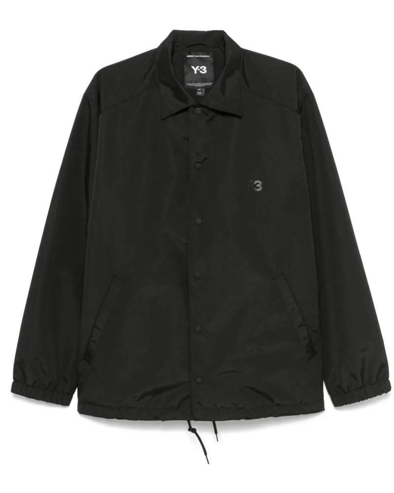 Y-3 Jacke mit grafischem Print - Schwarz Schwarz