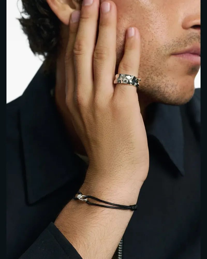 Nialaya Ring aus Sterlingsilber Silber