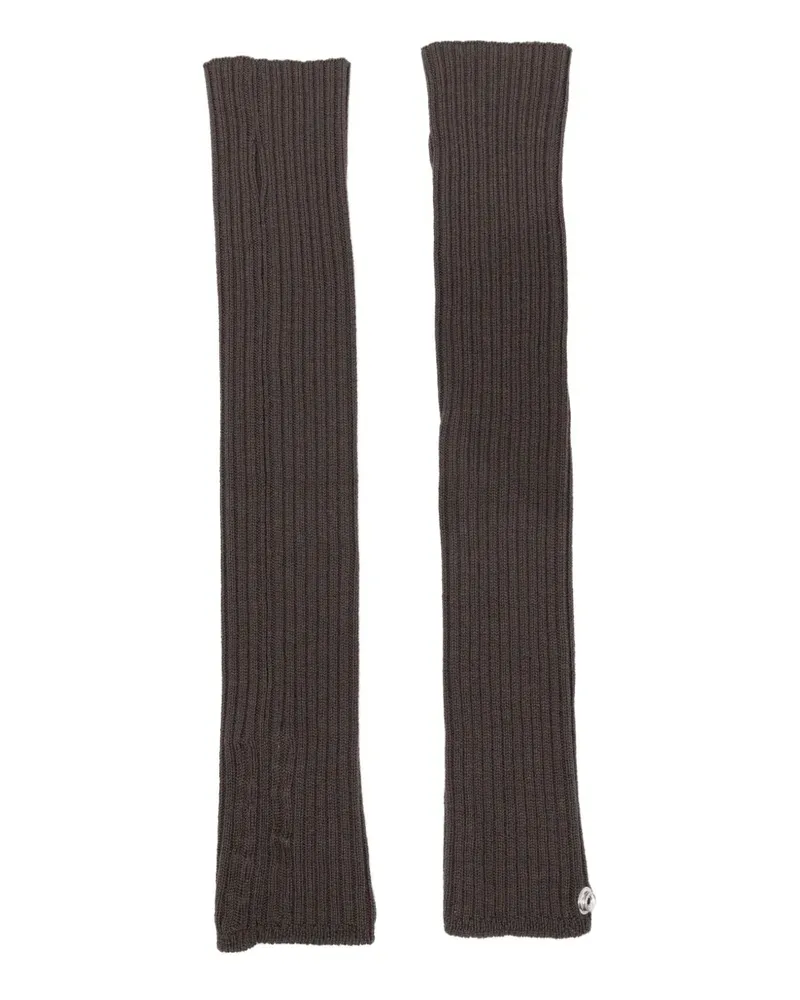 Rick Owens Stulpen aus Schurwolle - Braun Braun