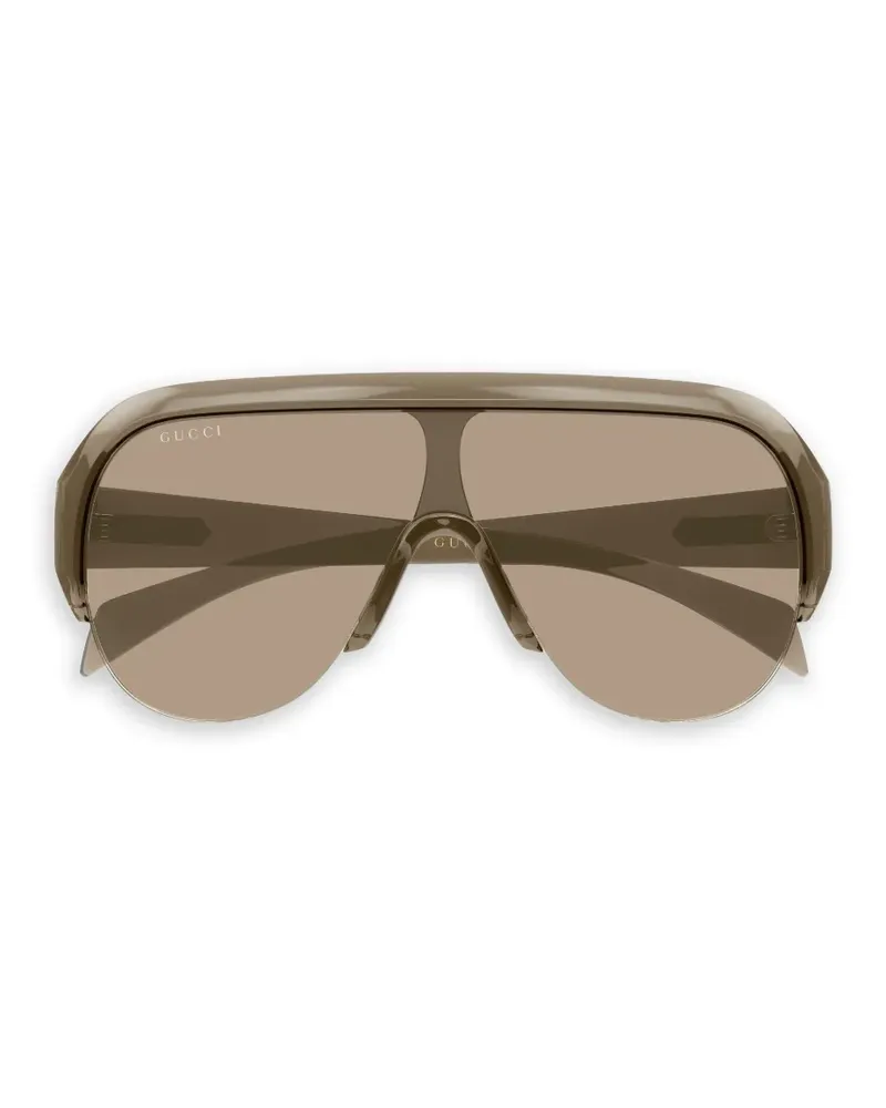 Gucci Pilotenbrille - Braun Braun