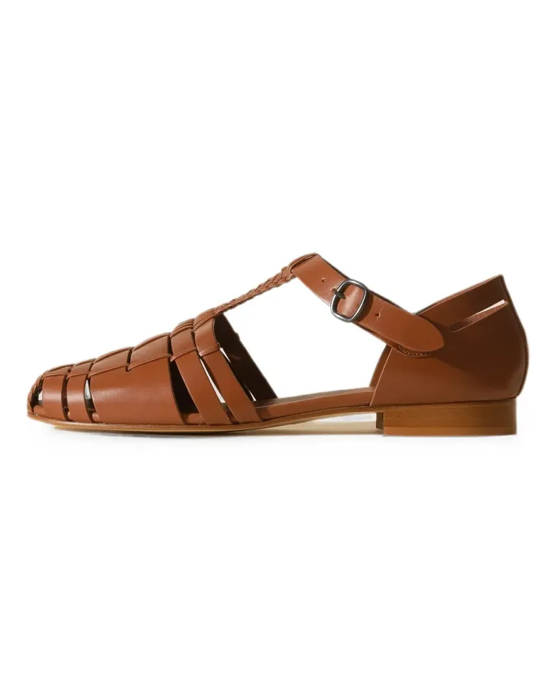 HEREU Gewebte Vedra Sandalen - Braun Braun