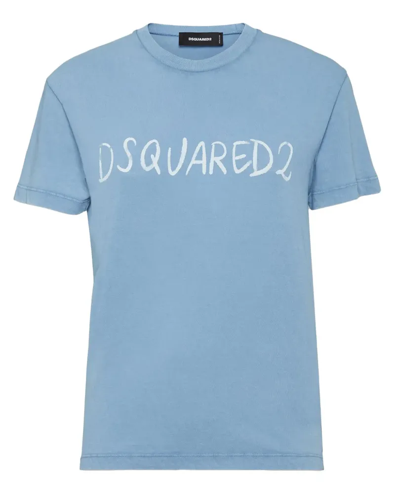 Dsquared2 Klassisches T-Shirt - Blau Blau
