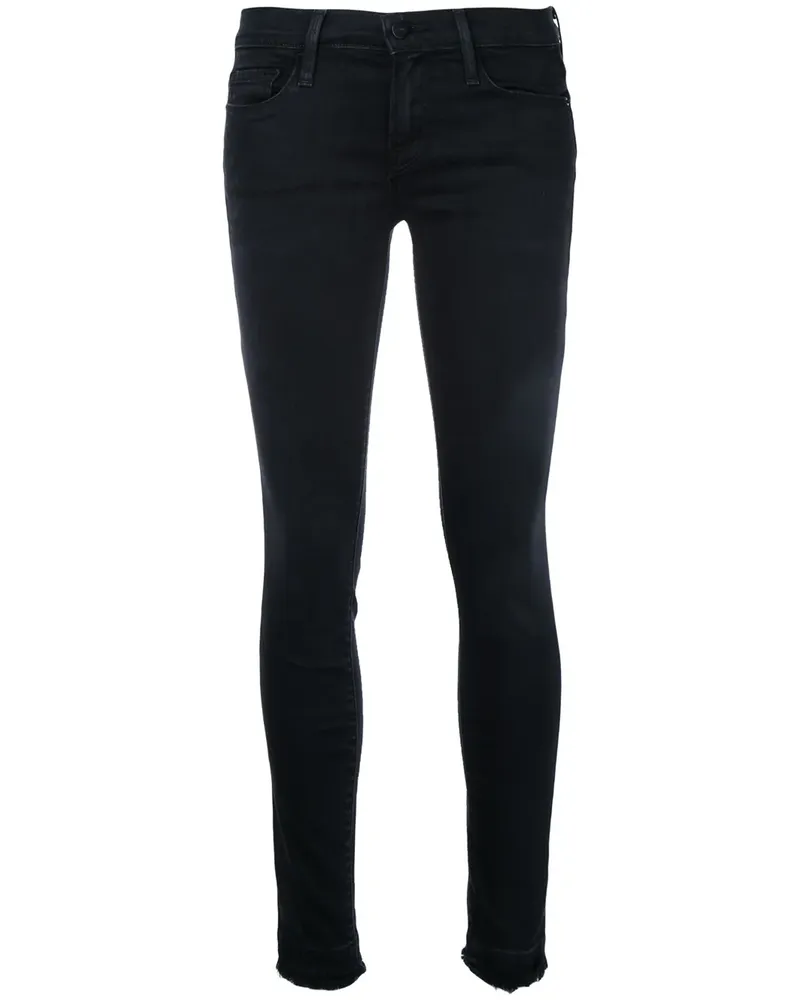 Frame Denim Klassische Skinny-Jeans - Schwarz Schwarz