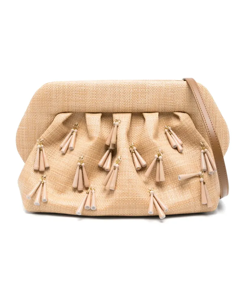 THEMOIRÈ Bios Clutch - Braun Braun