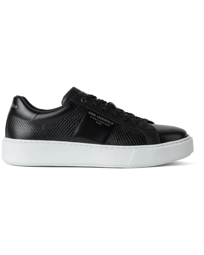 Karl Lagerfeld Rue St-Guillaume Maxi Kup Sneakers - Schwarz Schwarz
