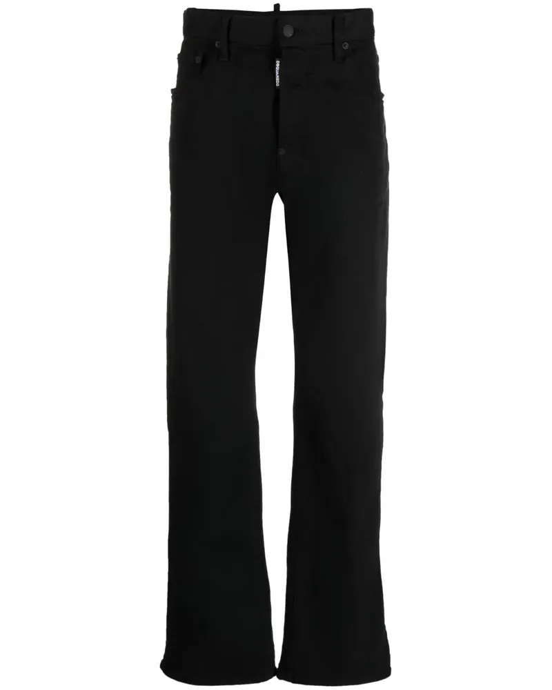 Dsquared2 Jeans mit geradem Bein - Schwarz Schwarz