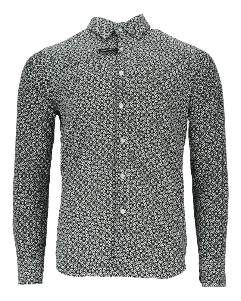 Scotch&Soda Gemustertes Hemd - Weiß Weiß