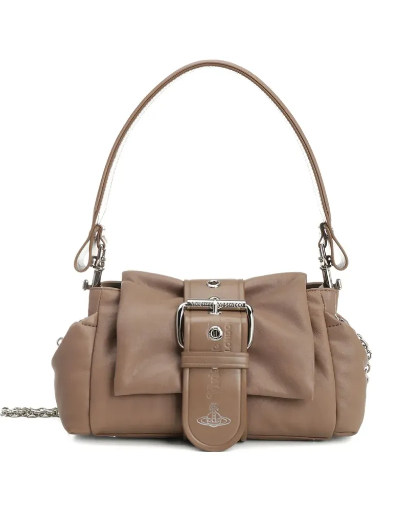 Vivienne Westwood Hazel Treasure Schultertasche - Braun Braun